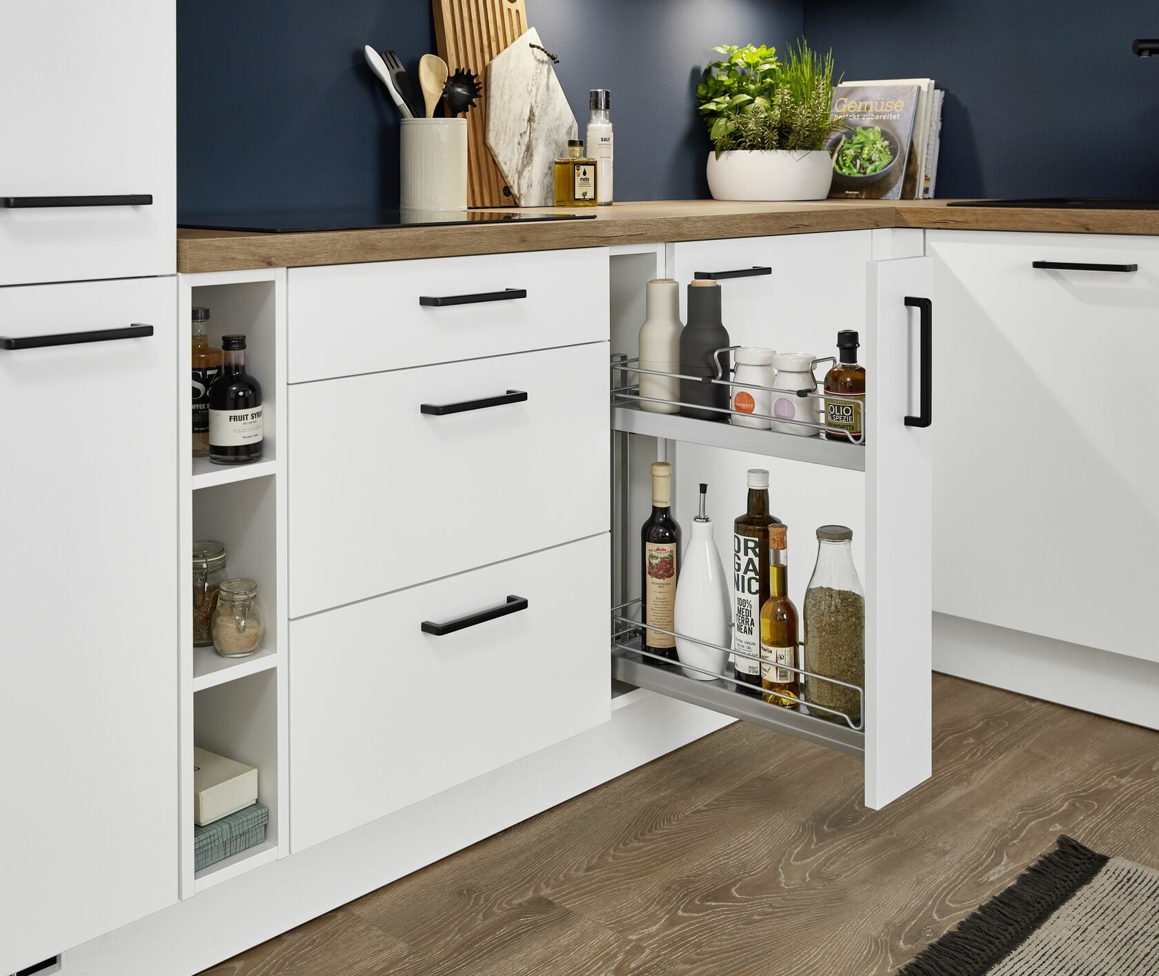 Spoedkeuken elements kitchen design 13 Oak Sierra left-hand orientation 3