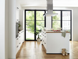 Spoedkeuken elements kitchen design 12 Concrete Slate grey right-hand orientation 2
