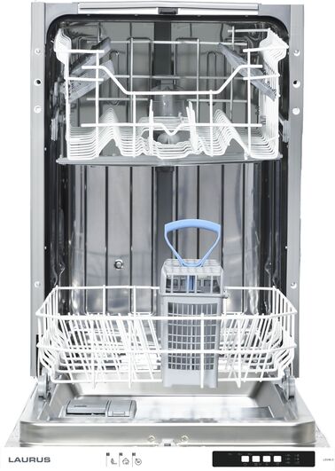 Spoedkeuken LAURUS Fully integrated dishwasher LSV45-3, 450 mm wide, 3 programs LSV45-3 0
