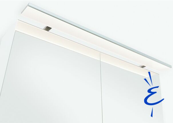 Spoedkeuken LED attachment light Lilium Big Emotion, for planning on mirrored LABSP50 0