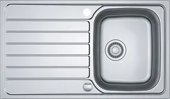 Spoedkeuken FRANKE: Built-in sink Spark SKX 611-86, stainless steel 87077 0