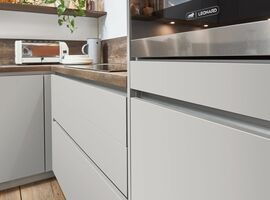 Spoedkeuken Fashion Lacquered, Honed Stone Grey 3