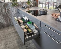 Spoedkeuken Flash Slate Grey High Gloss 3