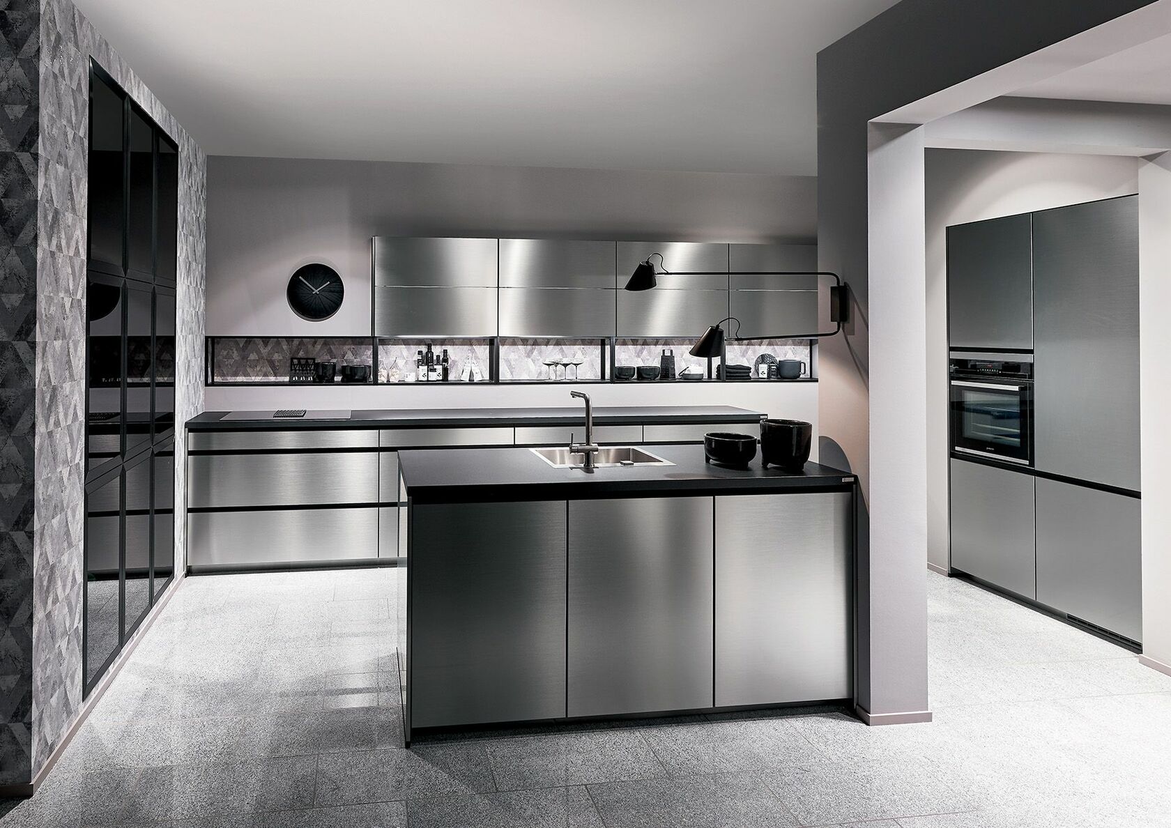 Spoedkeuken Inox Lacquer, Brushed Steel 4