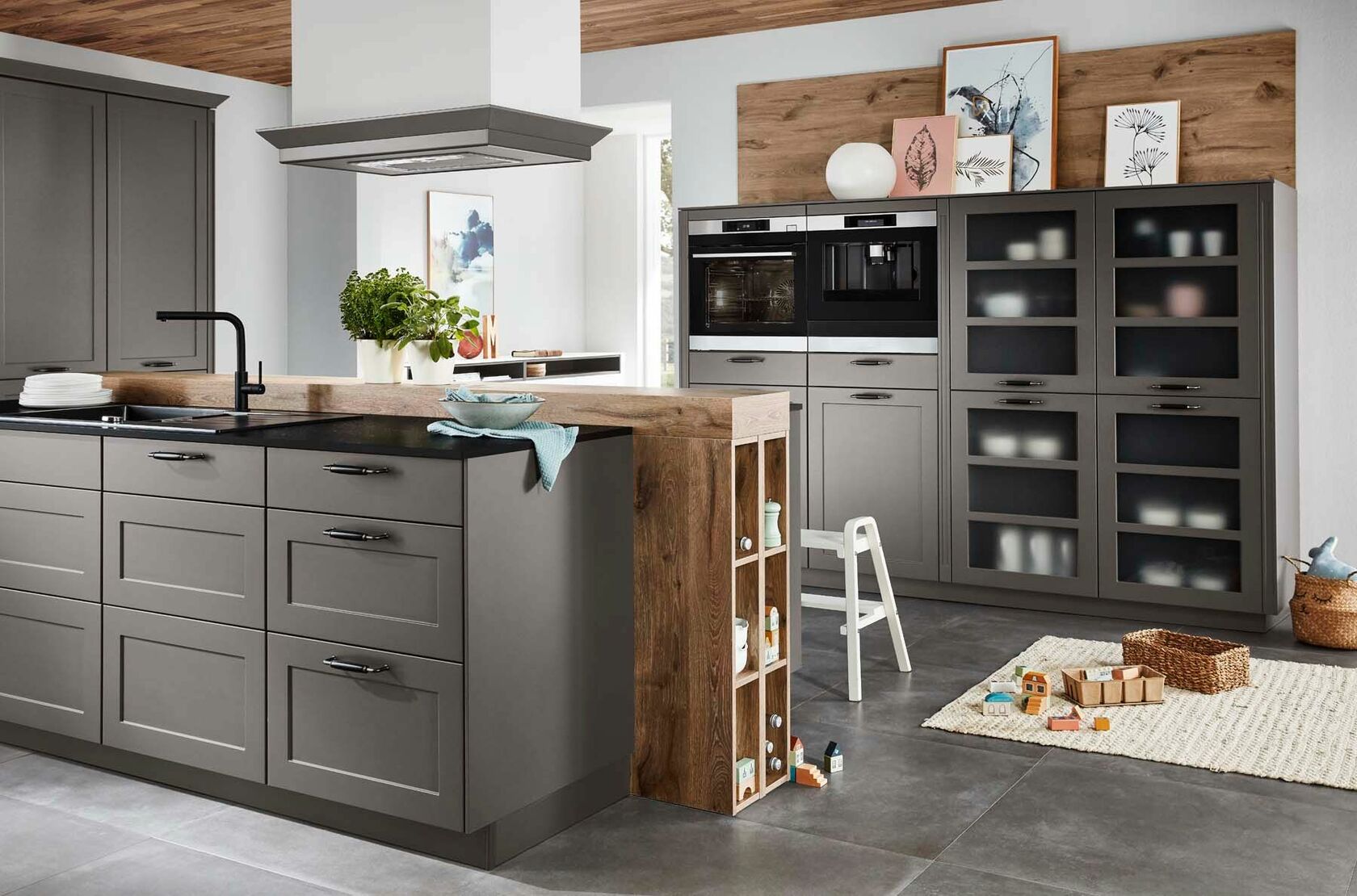 Spoedkeuken Nordic Slate Grey Matt 1