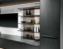 Spoedkeuken Structura Nero Oak 3